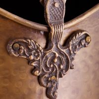 "Highham Square" Antique styled coal scuttle or bucket "Highham Square" Antique styled coal scuttle or bucket