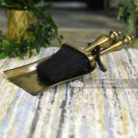 Antique Brass Traditional Brush & Pan Set