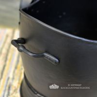 Carry Handle of the Back of the Coal Bucket