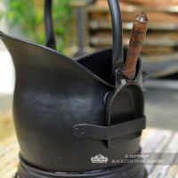 Traditional Shovel on the Side of the Coal Bucket