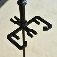 Close up of Victorian Companion Set Stand 