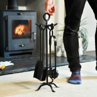 Iron Ring Handle Companion Set with Male for Scale  Iron Ring Handle Companion Set with Male for Scale