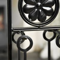 Close up of decorative detailing on Iron Companion Set 