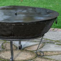 Kadai Bowl Lid, Stand & Bowl