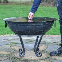 80cm Kadai Bowl, Stand & Lid 