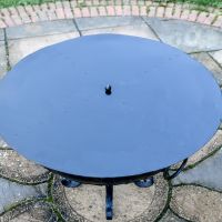 Birdseye view of Kadai Fire Bowl Lid Birdseye view of Kadai Fire Bowl Lid