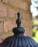 Close Up Of The Finial On The Cropley Garden Light Close Up Of The Finial On The Cropley Garden Light