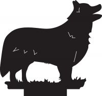 Finnish Lapphund Dog Weathervane