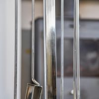 Close up of Boston Stainless Steel Companion Set