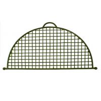 Fire Bowl Half Grill Made Out of Iron