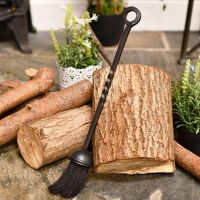 Traditional Blacksmith Fireplace Brush