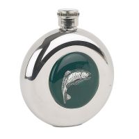 Whiskey Flask With Fish Design