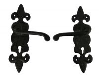 "Allerton Hold" Fleur-De-lys Lever Lock Set "Allerton Hold" Fleur-De-lys Lever Lock Set