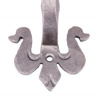 “Brandale” Fleur De Lys Iron Pull Handle “Brandale” Fleur De Lys Iron Pull Handle