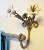 "Elizabeth Jayne" Vintage Style Towel Rail