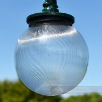 Fluted Globe Luminaire Fluted Globe Luminaire