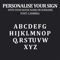 Bespoke sign Fonts  Bespoke sign Fonts