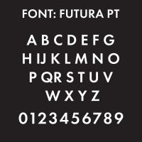 Fonts for Personalised Gym Routine Black Wall Art