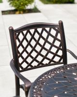 Close Up of "Swinley" Furniture Set Chair Backrest 