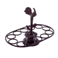 Rustic Finish of the Classic Egg Rack Rustic Finish of the Classic Egg Rack