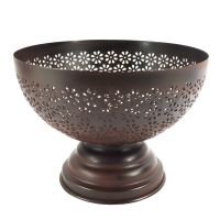 Rustic finish decorative fruit bowl