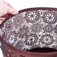 Close up of floral detail