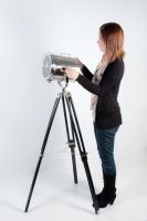 "Meddlemead" Aluminium Free Standing Spotlight