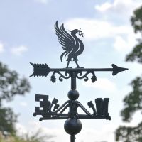 Close-up of the Liver Bird Topper on the Weathervane
