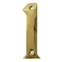 Polished Brass Number 1