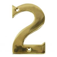 Polished Brass Number 2