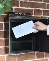 Front Opening On The Oxford Post Box Front Opening On The Oxford Post Box