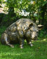 "Roscoe" the Pig Garden Sculpture