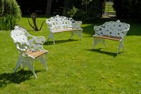 "Coalbrookdale" Complete Garden Bench Set "Coalbrookdale" Complete Garden Bench Set