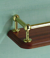 12mm 1m Length Gallery Rod - Polished Brass Tube 12mm 1m Length Gallery Rod - Polished Brass Tube