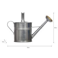 Galvanised Traditional Watering Can Dimensions Galvanised Traditional Watering Can Dimensions