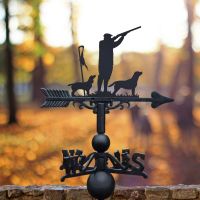 Game Season "Cocker Spaniel and Labrador" Steel Weathervane