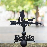 Weathervane with Game Season "Korthals Griffon" Topper