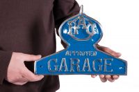 "RAC approved Garage" enamel car garage sign