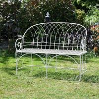Wrought Iron Garden Bench Wrought Iron Garden Bench