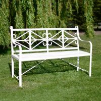"The Cradley" Three-Seater Deluxe Iron Bench "The Cradley" Three-Seater Deluxe Iron Bench