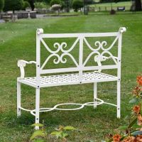 Scrolled Garden Bench