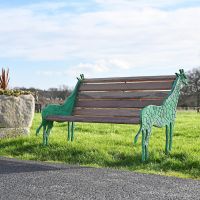 Gambhira Giraffe Garden Bench in Situ 