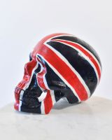 Side view of Union Flag Skull