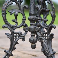 Close up of "Serpent" Side Table