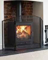 “Minster” Three Fold Fire Screen Digital Illustration