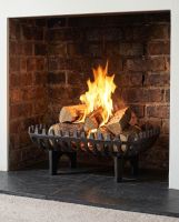 Heavy Duty Fireplace Basket Digital Illustration Heavy Duty Fireplace Basket Digital Illustration