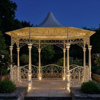 "Lady Leticia" Low Roof Bandstand - 4.4m Digital Illustration At Night "Lady Leticia" Low Roof Bandstand - 4.4m Digital Illustration At Night