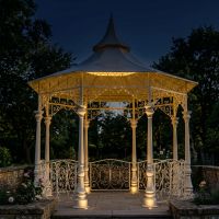Deluxe "Lady Leticia" Bandstand - 3.4m Digital Illustration At Night