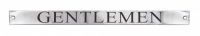 Gentlemen Engraved Bathroom sign Gentlemen Engraved Bathroom sign