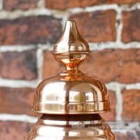 Genuine copper finial on hexagonal lantern Genuine copper finial on hexagonal lantern